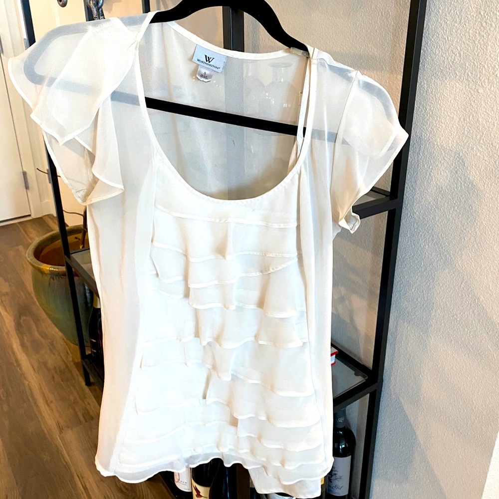 White work blouse